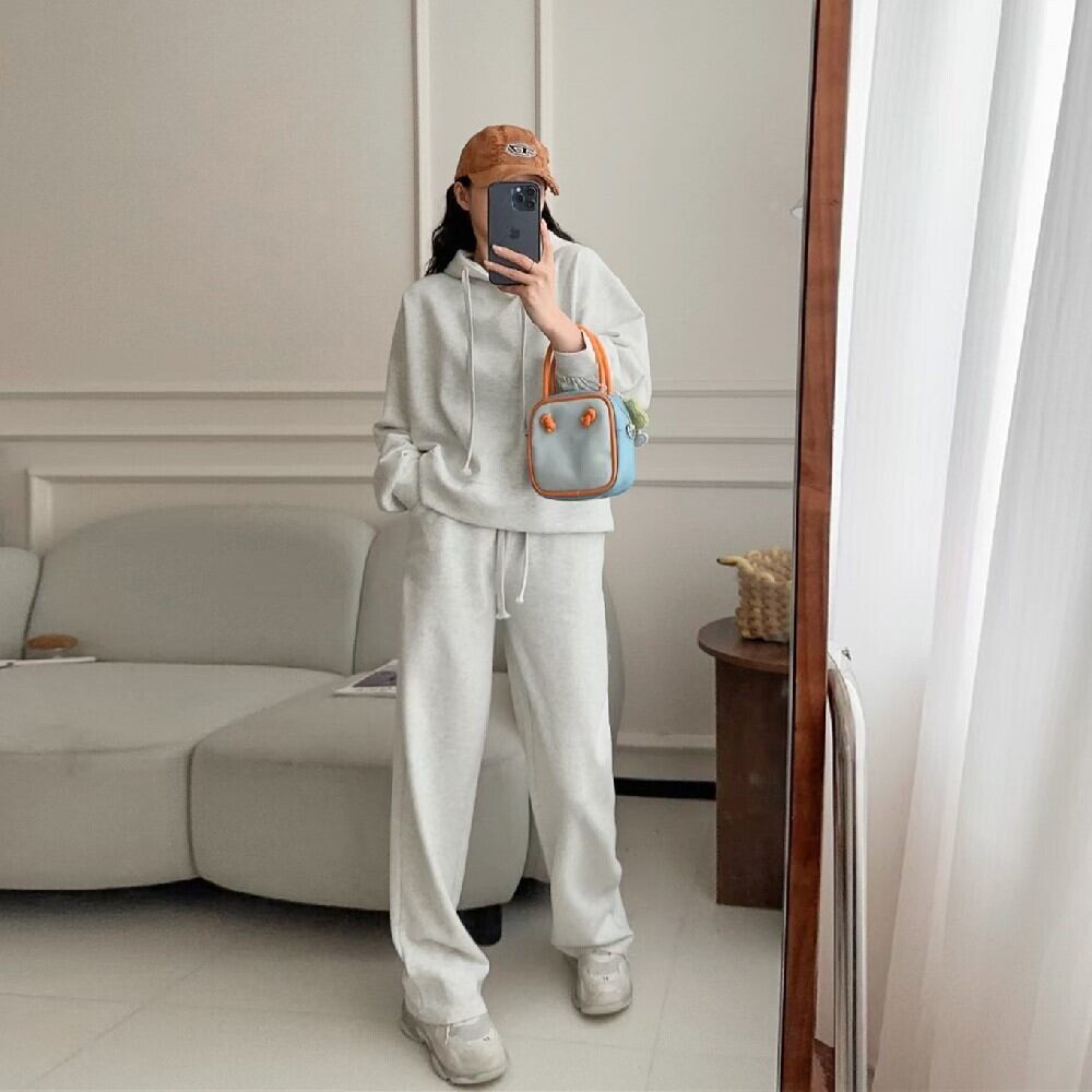 【set】パーカー×カジュアルパンツセット Z6693