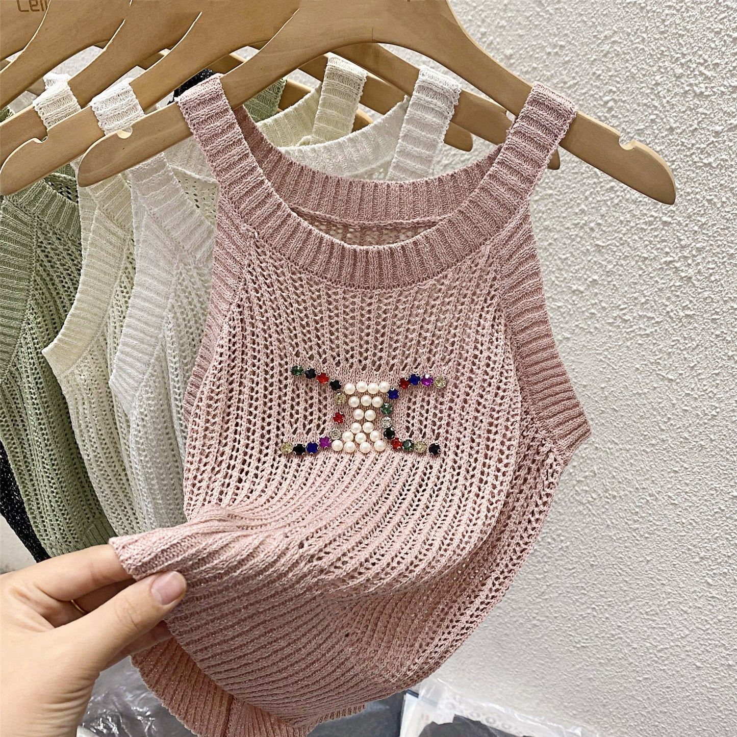 【Tops】5色展開タンクトップ W12345