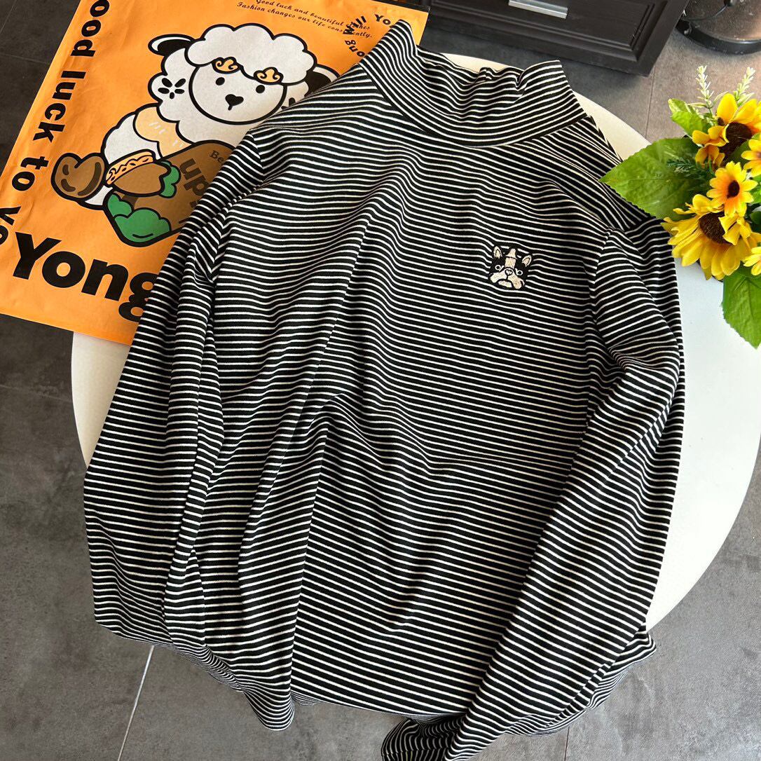 【tops】ボーダー柄カットソー W10573
