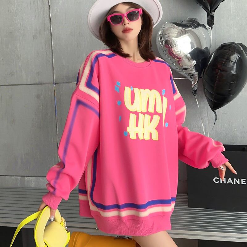 【tops】プリントスウェット M21447