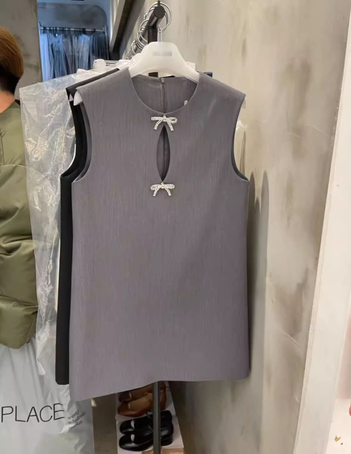 【Dress】Aラインデートワンピース W11855