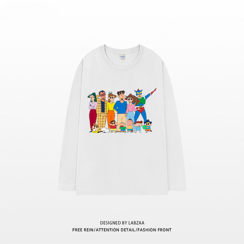 【Tops】5色選択可キャラクターTシャツ W13604