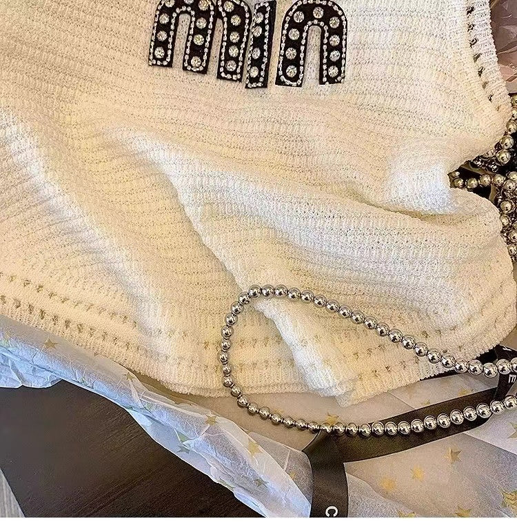 【Tops】新入荷~ニットタンクトップ W10802