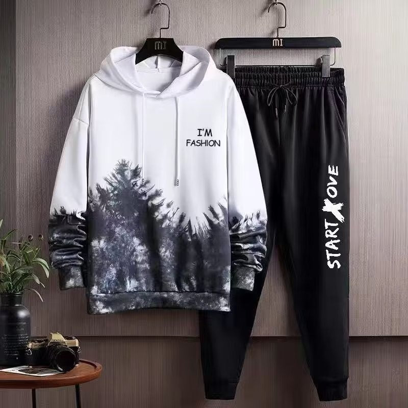【Mens】メンズパーカー+パンツ2点セット T01039
