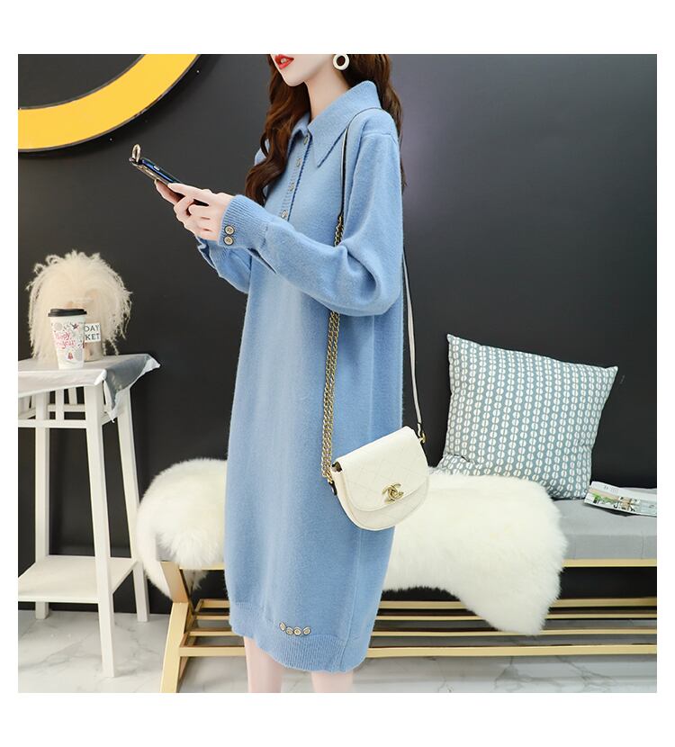 【tops】清新気質アップカジュアルセーターゆったり3色