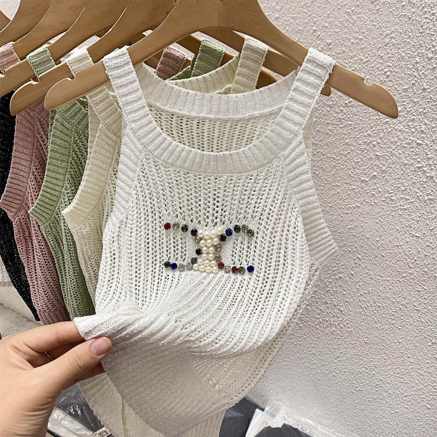 【Tops】5色展開タンクトップ W12345