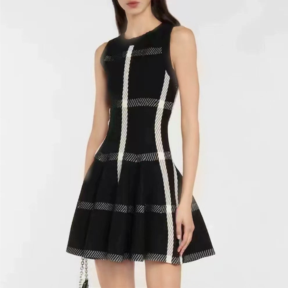 【Dress】ノースリーブワンピース W10851