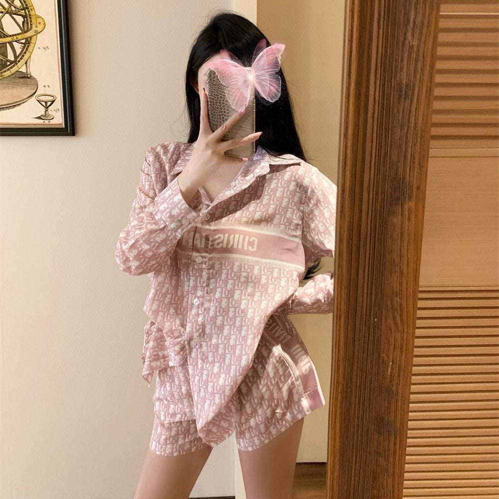 【Set】2点セット シャツ + パンツ W12251