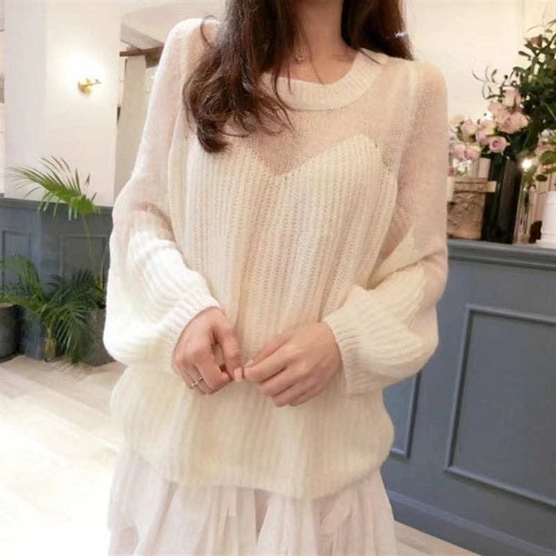 【Tops】3色展開人気ニット W13728