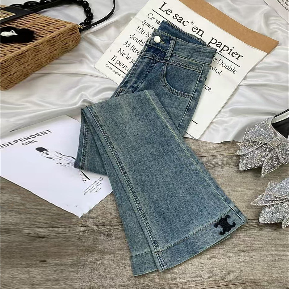 【Bottoms】2色展開デニムパンツ W14733