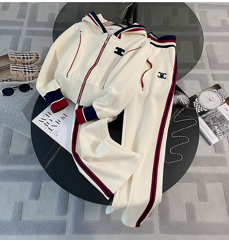 【Set】パーカー + パンツ2点セット T01208