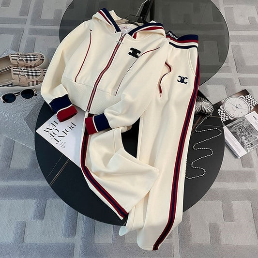 【Set】パーカー + パンツ2点セット T01208