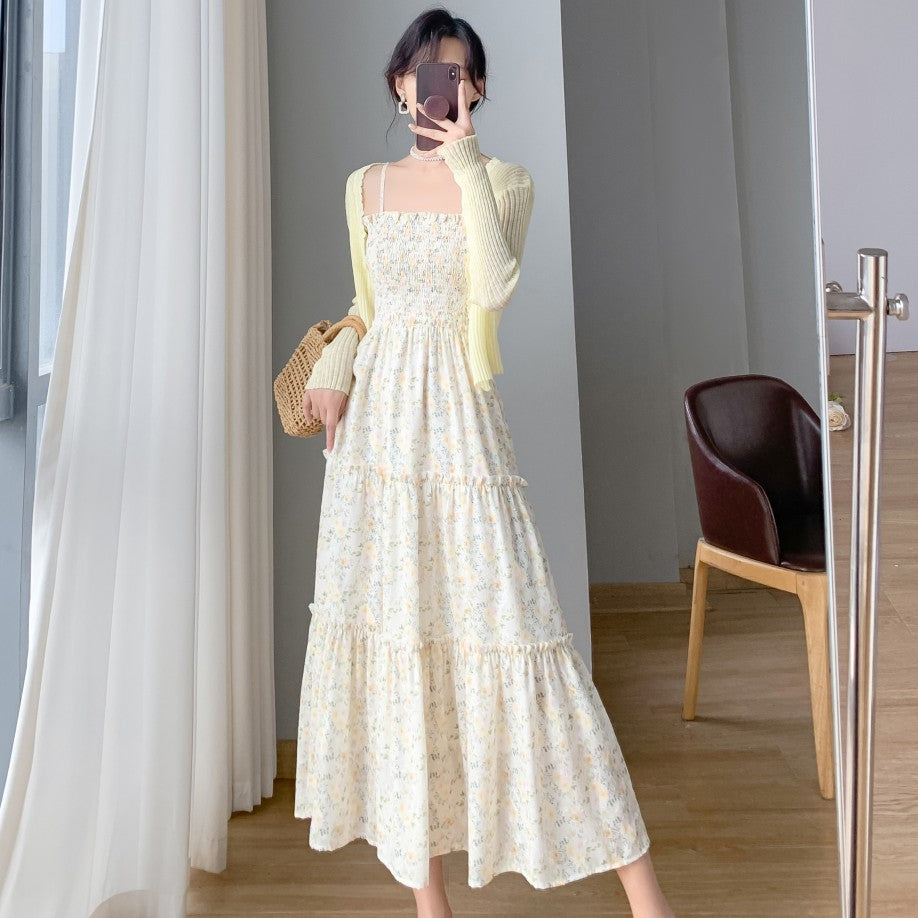 【Dress】花柄ワンピース T0616