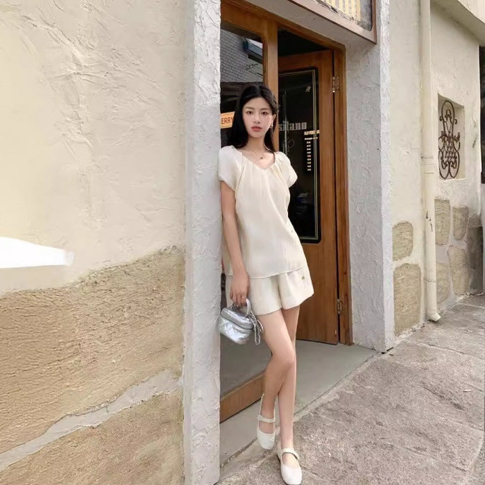 【Set】無地エレガントセットアップ T0814