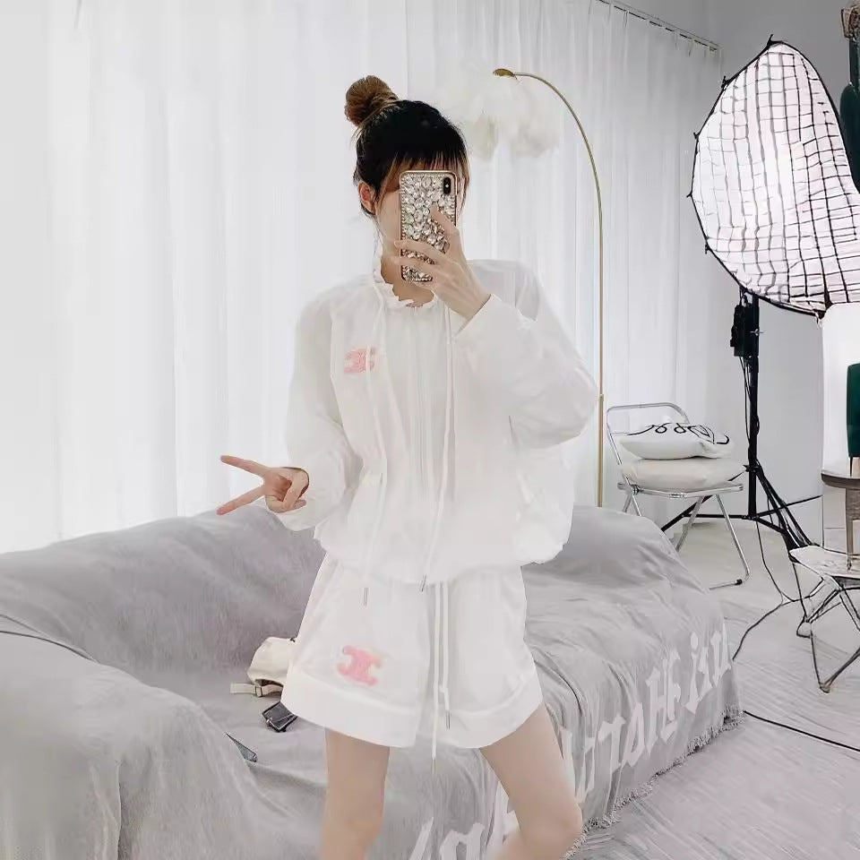 【Set】UVカットセットアップ T0812