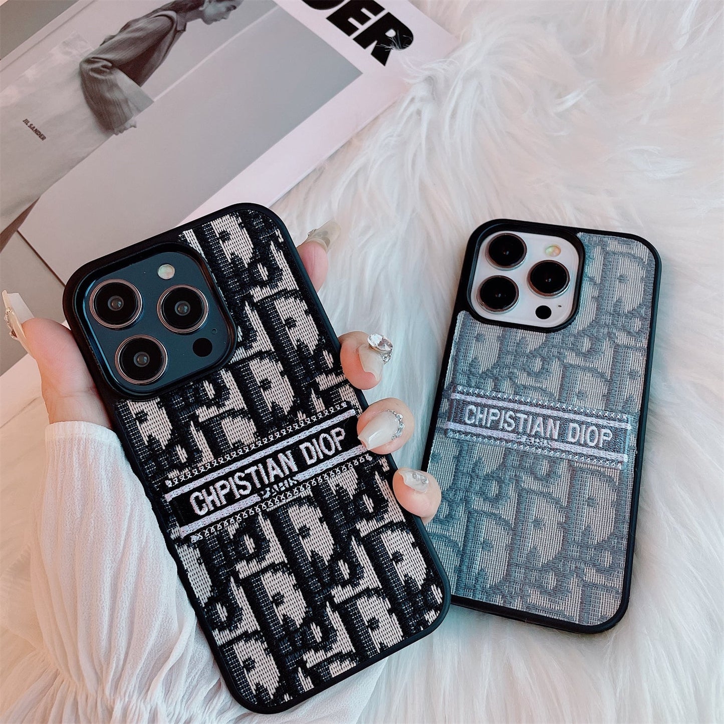 【雑貨】花柄スマホケース T0360