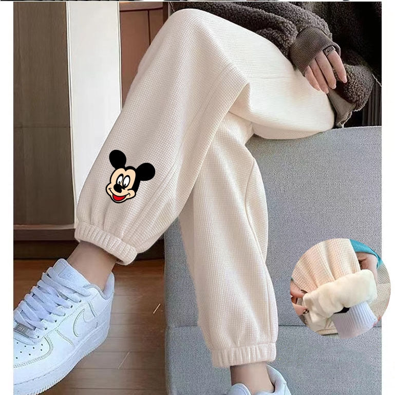 【Bottoms】3色展開裏起毛スポーツパンツ T-0071