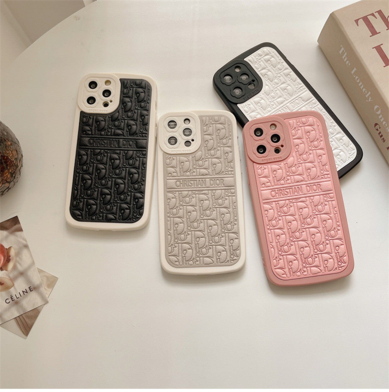 【雑貨】切り替えデザインスマホケース T0366
