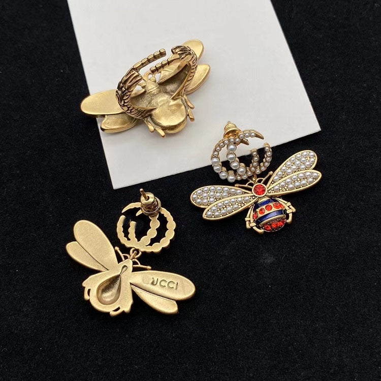 【雑貨】デザインピアス/指輪 T0790