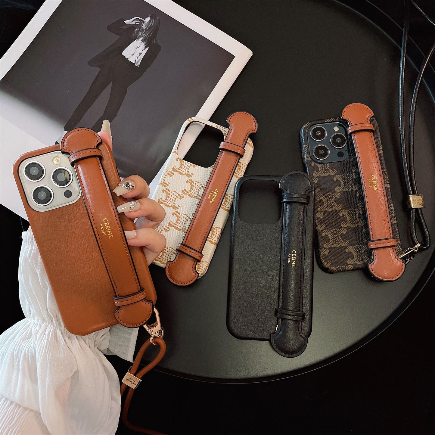 【雑貨】リストバンドスマホケース T0358