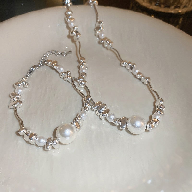 【雑貨】ブレスレット+ネックレス2点セット T0342