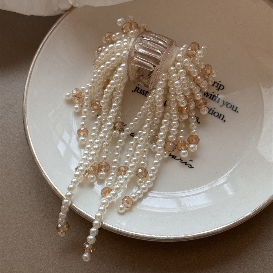 【雑貨】パールデザインヘアクリップ T01113