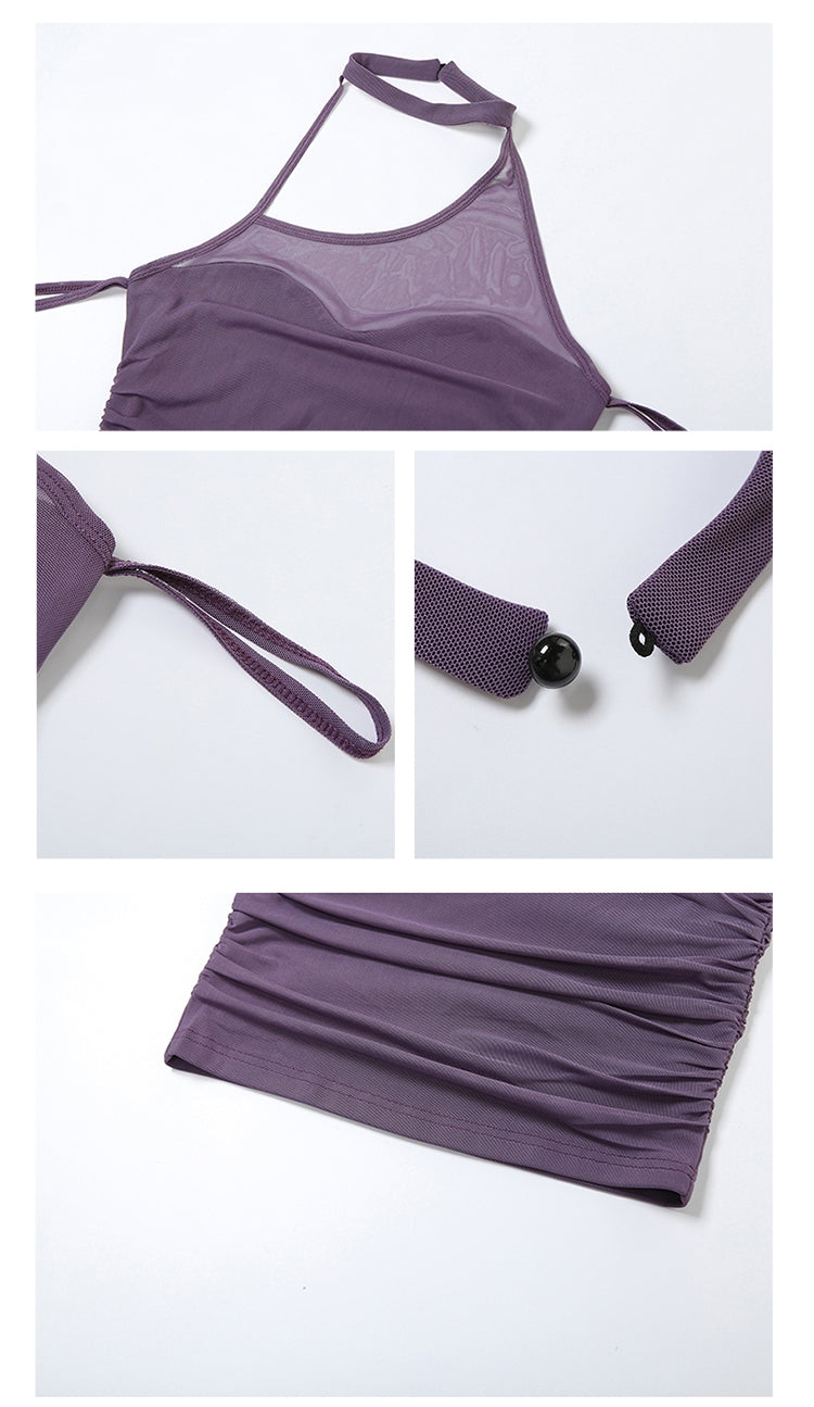 【Dress】 切り替えデザインワンピース T0584