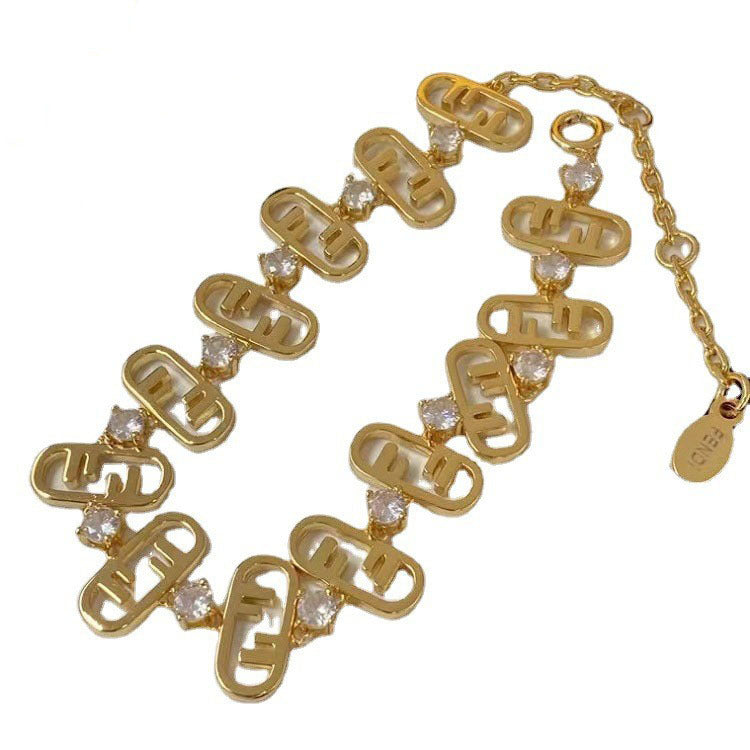 【雑貨】高級感ネックレス/ブレスレット T0782