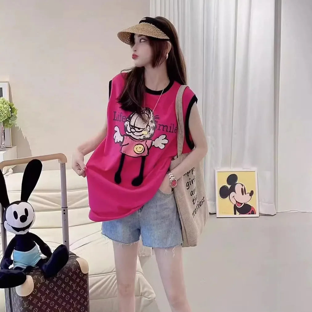 【Tops】新入荷プリントTシャツ T0304