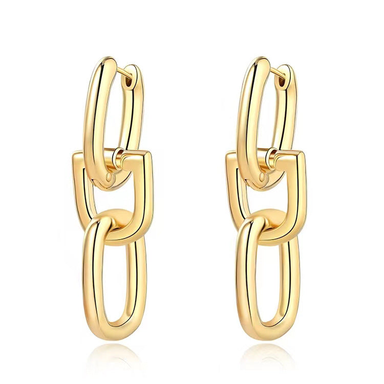 【雑貨】2色展開イヤリング T0744