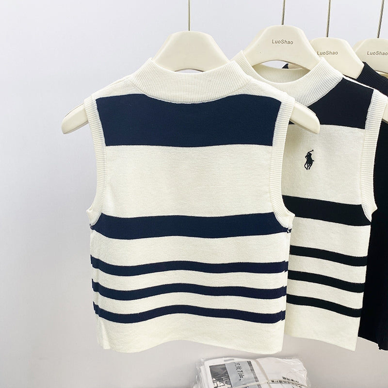 【Tops】ニットタンクトップ T0370