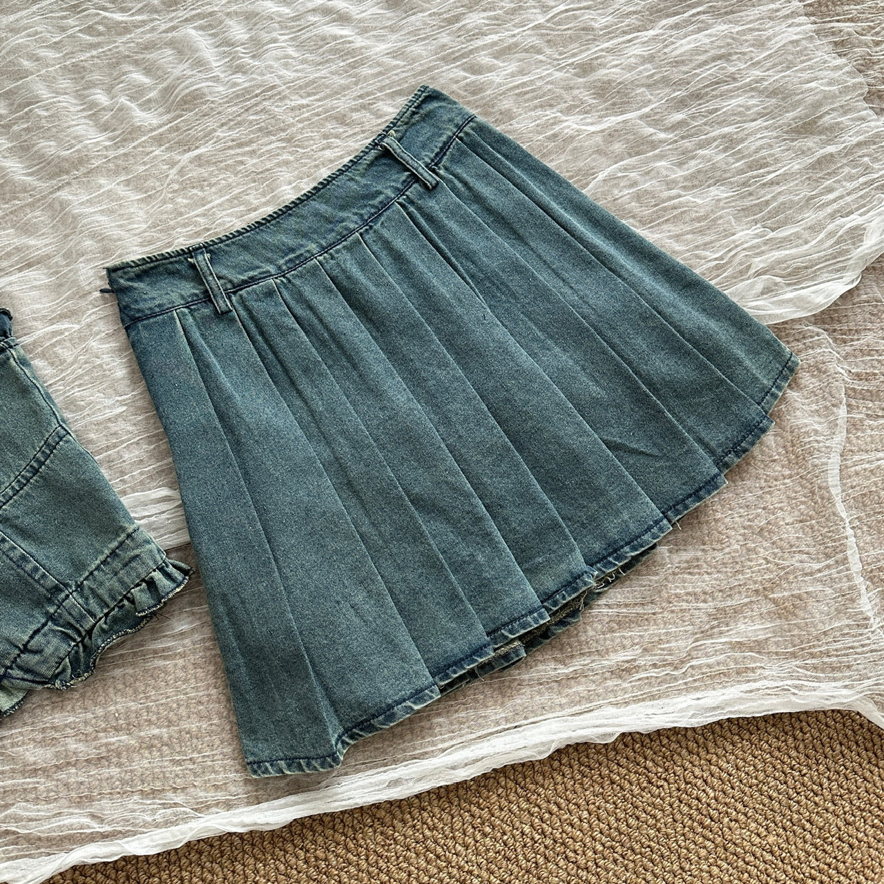 【Set】デニム人気2点セット T0606