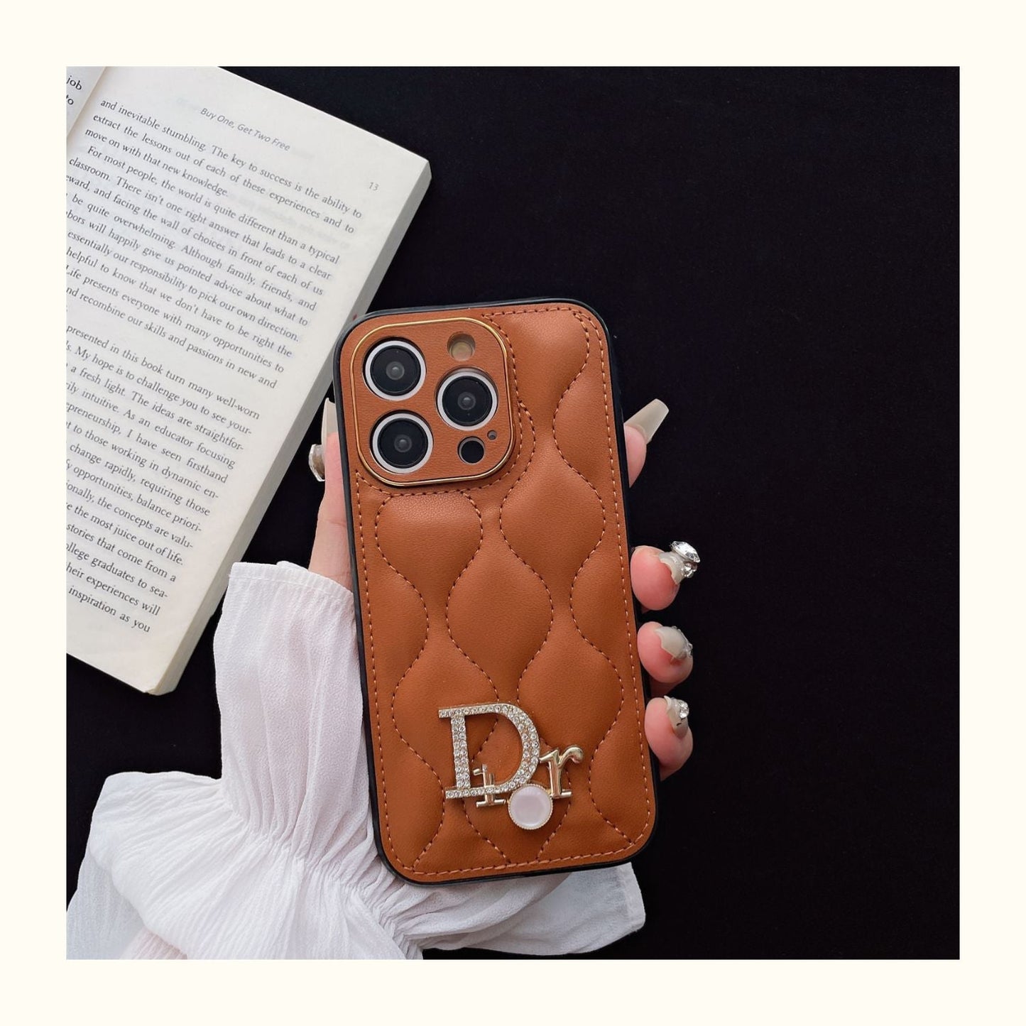 【雑貨】レザースマホケース T0419