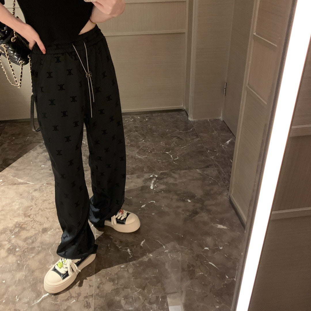 【Bottoms】カジュアル人気ワイドパンツ T0245