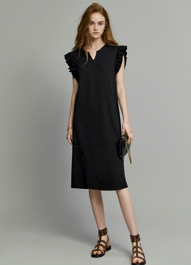 【Dress】フリルワンピース T01029