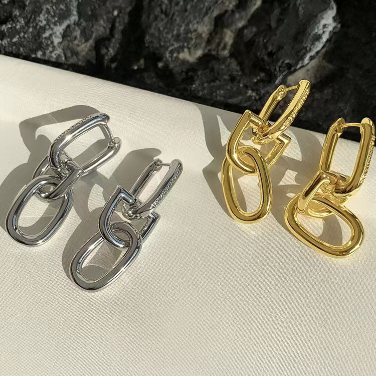 【雑貨】2色展開イヤリング T0744