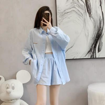 【Set】夏レースボレロ+薄いショートパンツ2点セット T0594