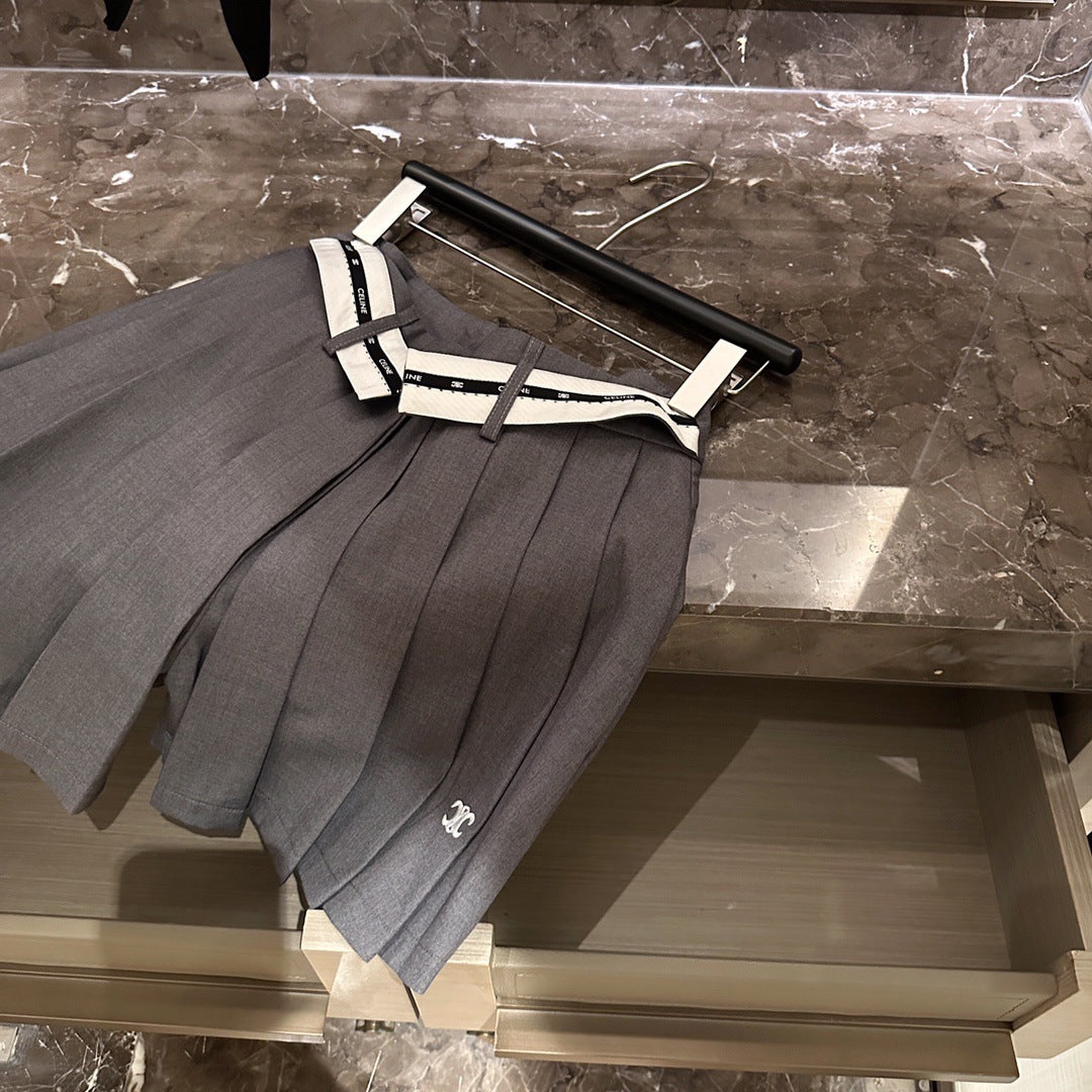 【Set】プリントトップス+キュロット2点セット T0816