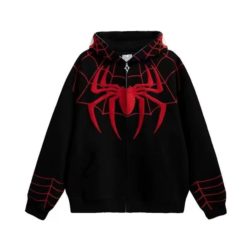 【Outer】スパイダーマンパーカー T01059