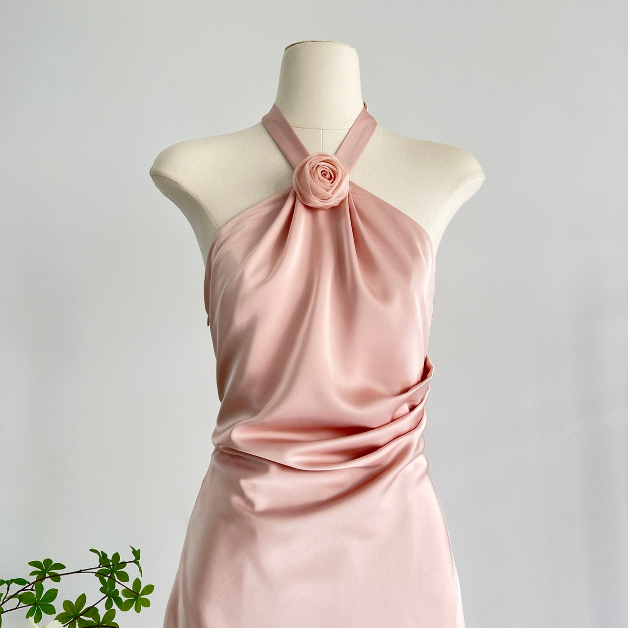 【Dress】エレガントバラワンピース T0598