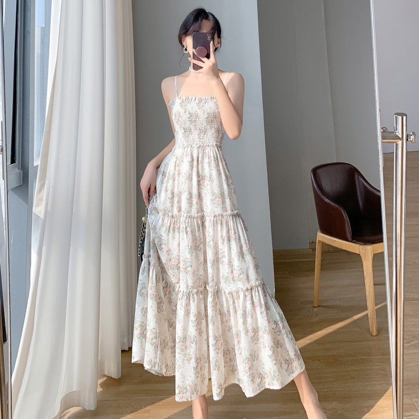【Dress】花柄ワンピース T0616