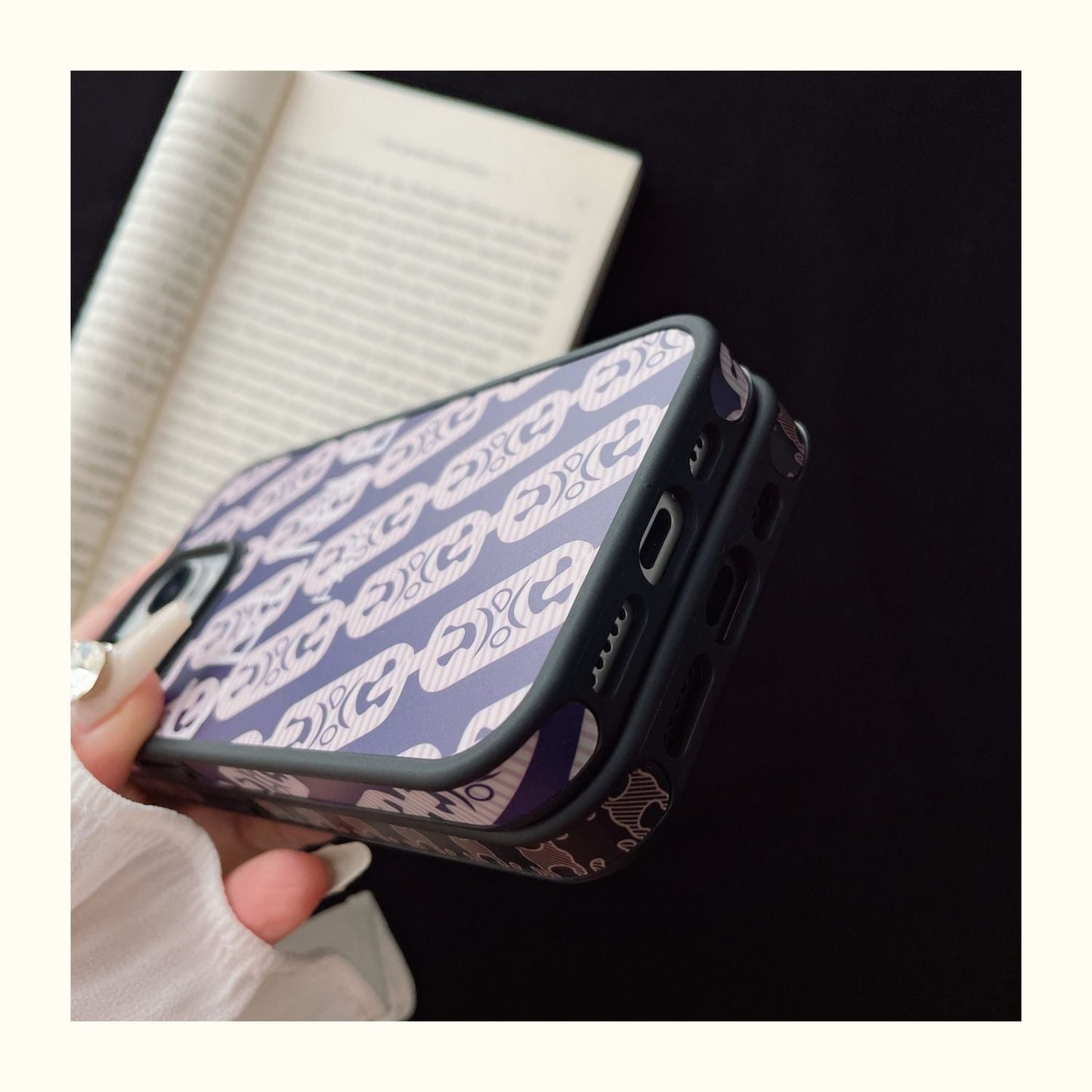 【雑貨】プリントデザイマホケース T0436