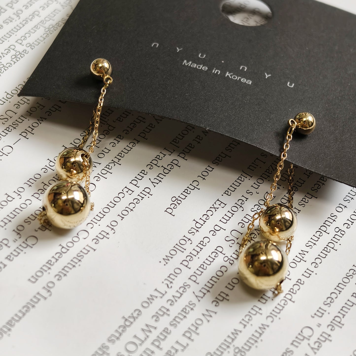 【雑貨】デザインイヤリング T0922