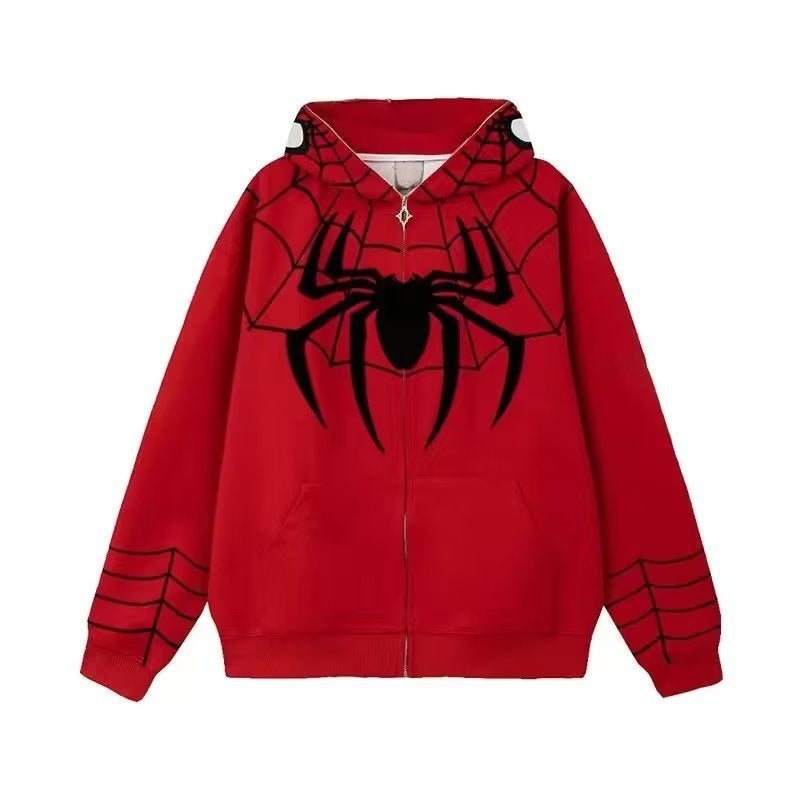 【Outer】スパイダーマンパーカー T01059
