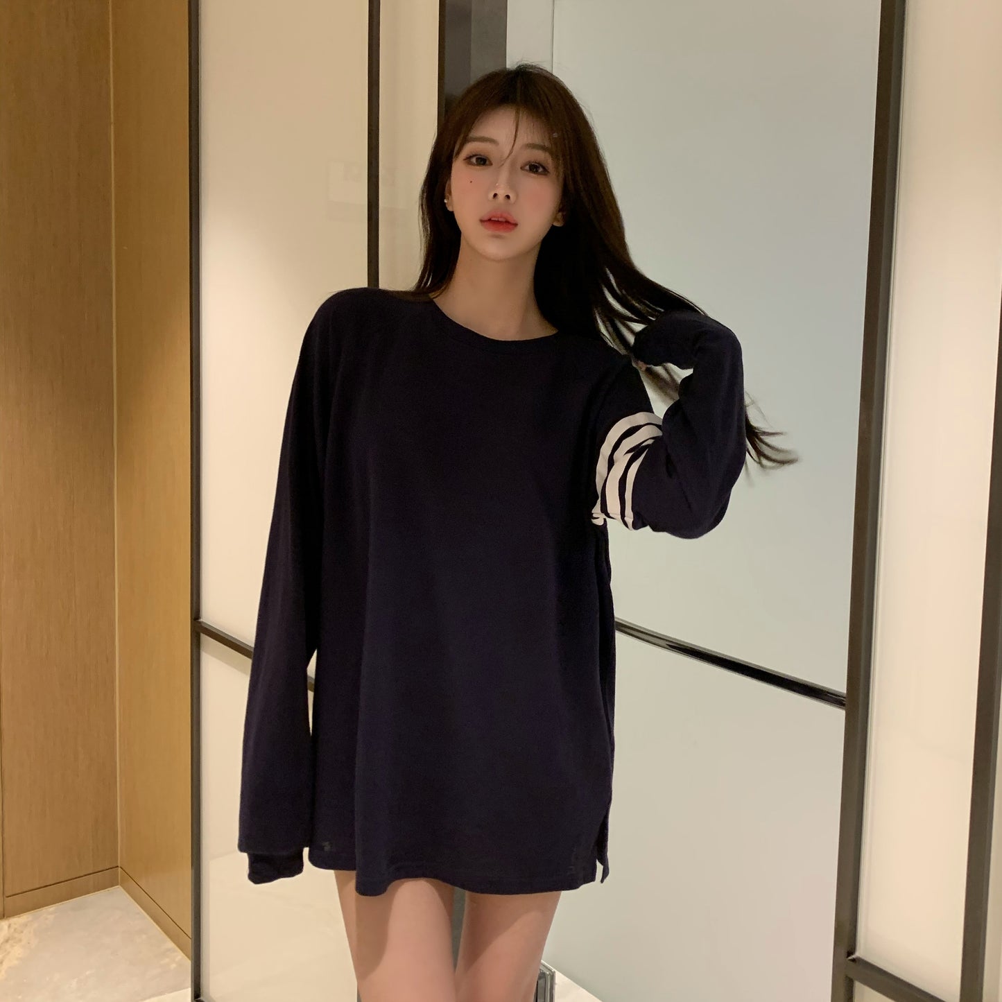【Tops】4色展開Tシャツ T01012