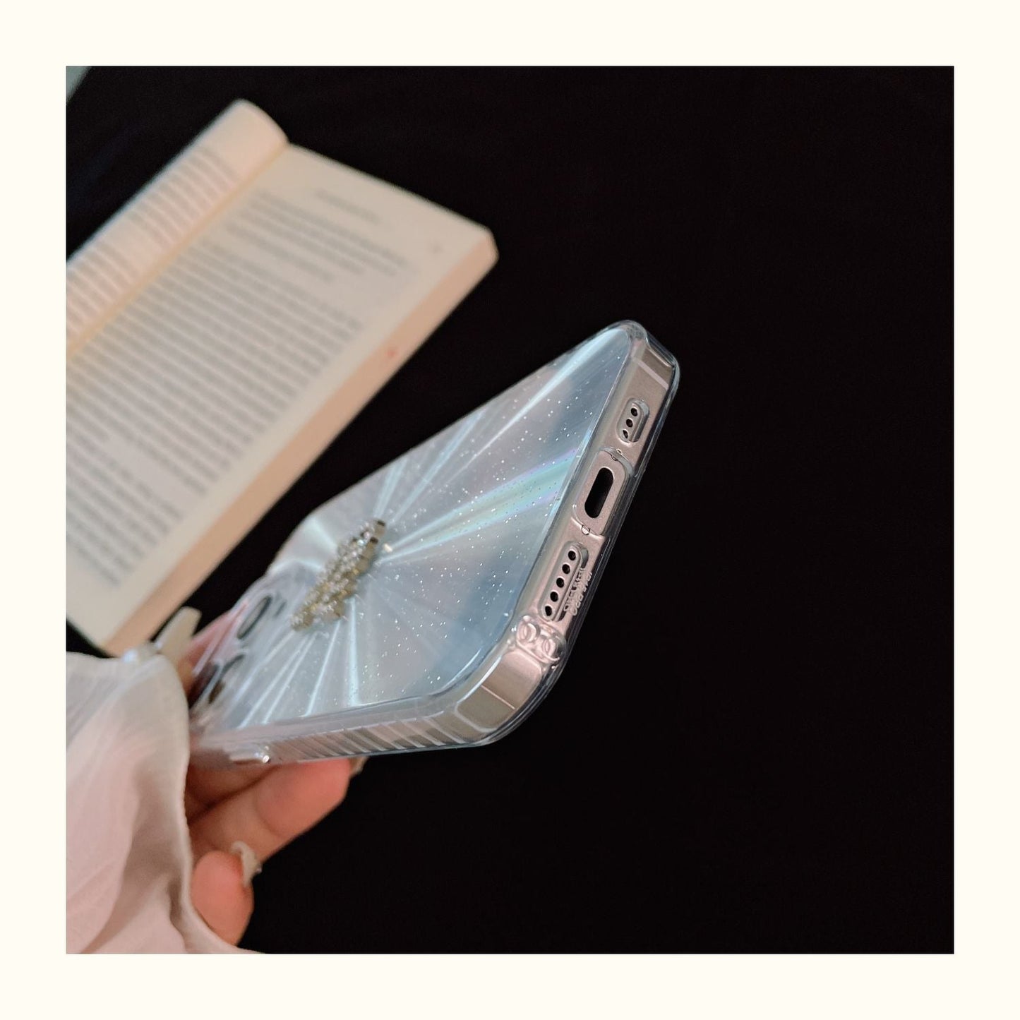 【雑貨】キラキラスマホケース T0965