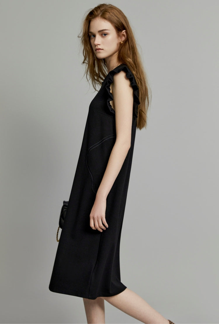 【Dress】フリルワンピース T01029