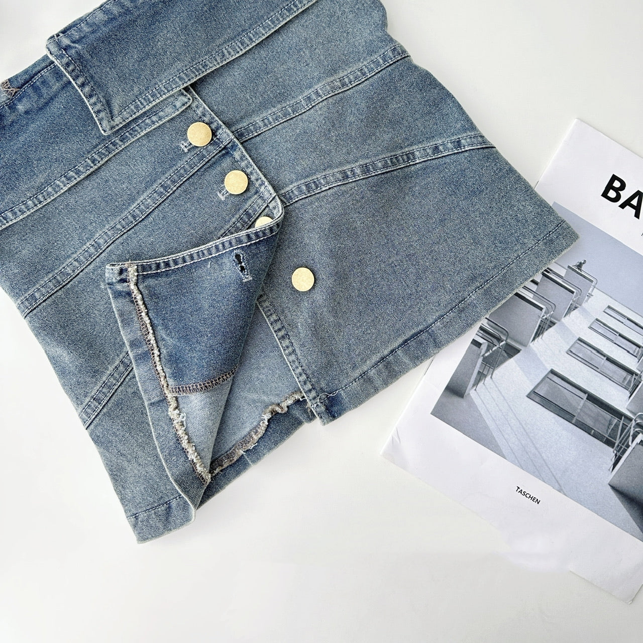 【Set】デニム人気2点セット T0605