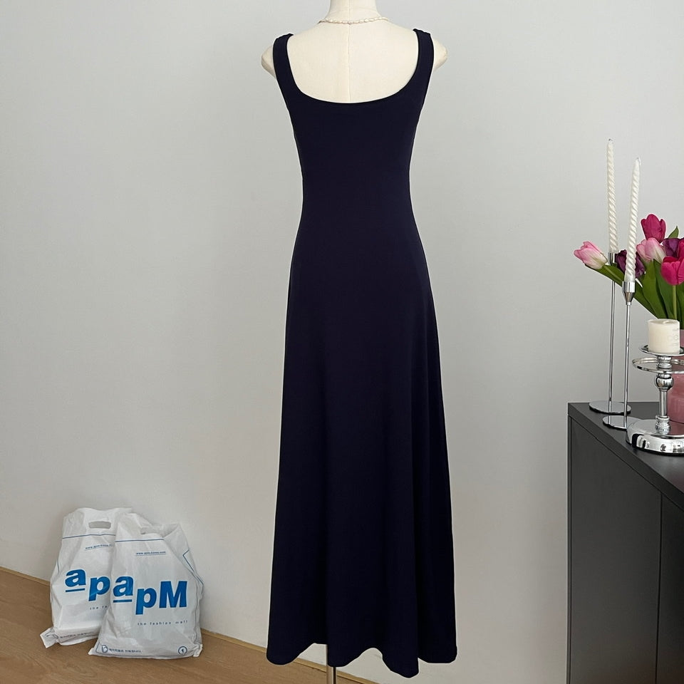 【Dress】快適なパッド入りドレス T0613