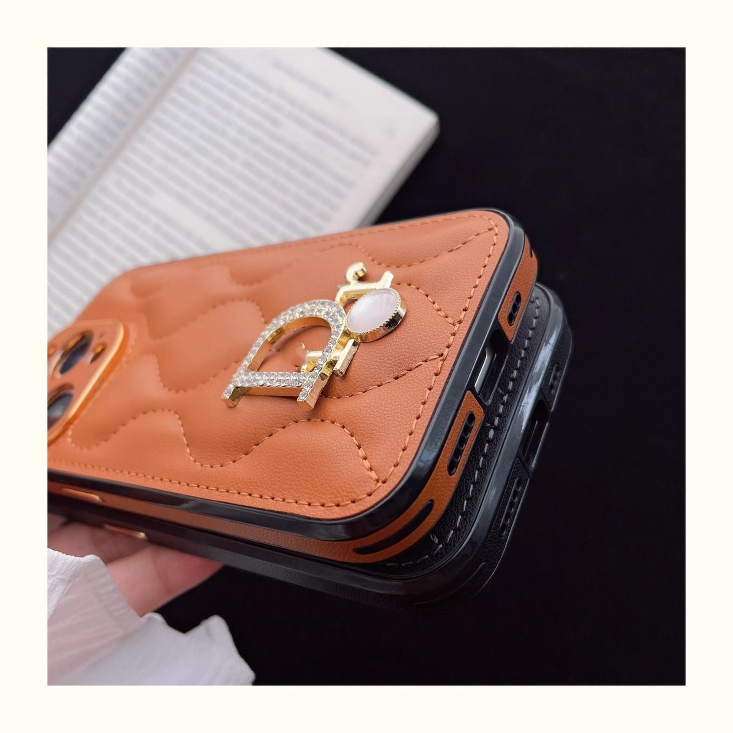 【雑貨】レザースマホケース T0419